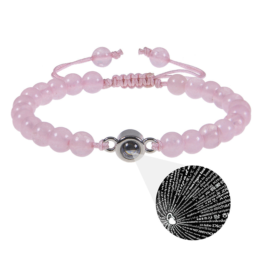 Valentine's Day gift projection LOVE bracelet